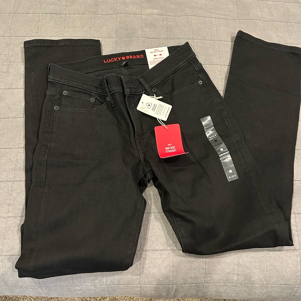 Lucky Brand women’s Dark Slim Straight Jeans